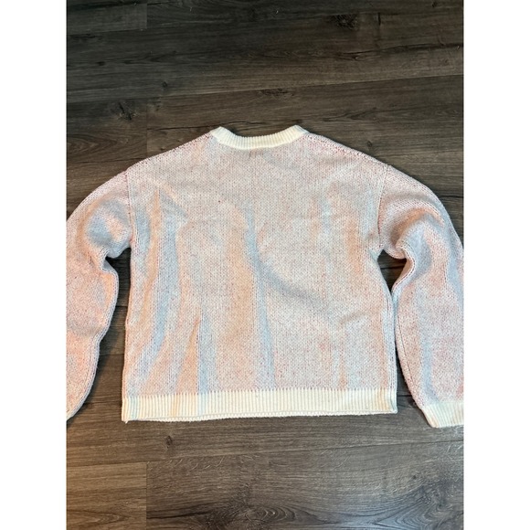 A New Day Womens Sweater Medium M Pink Cherries CIAOCIAO Knit Pullover NWT - Picture 6 of 6